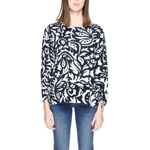 Street One Blue Viscose Women's Blouse
